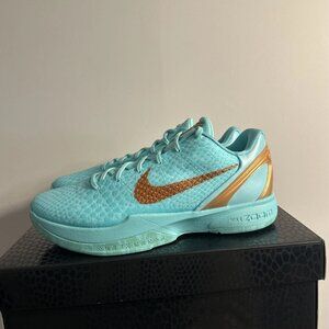 Size 10M—Nike Jalen Brunson x Zoom Kobe 6 Protro “Statue of Liberty”